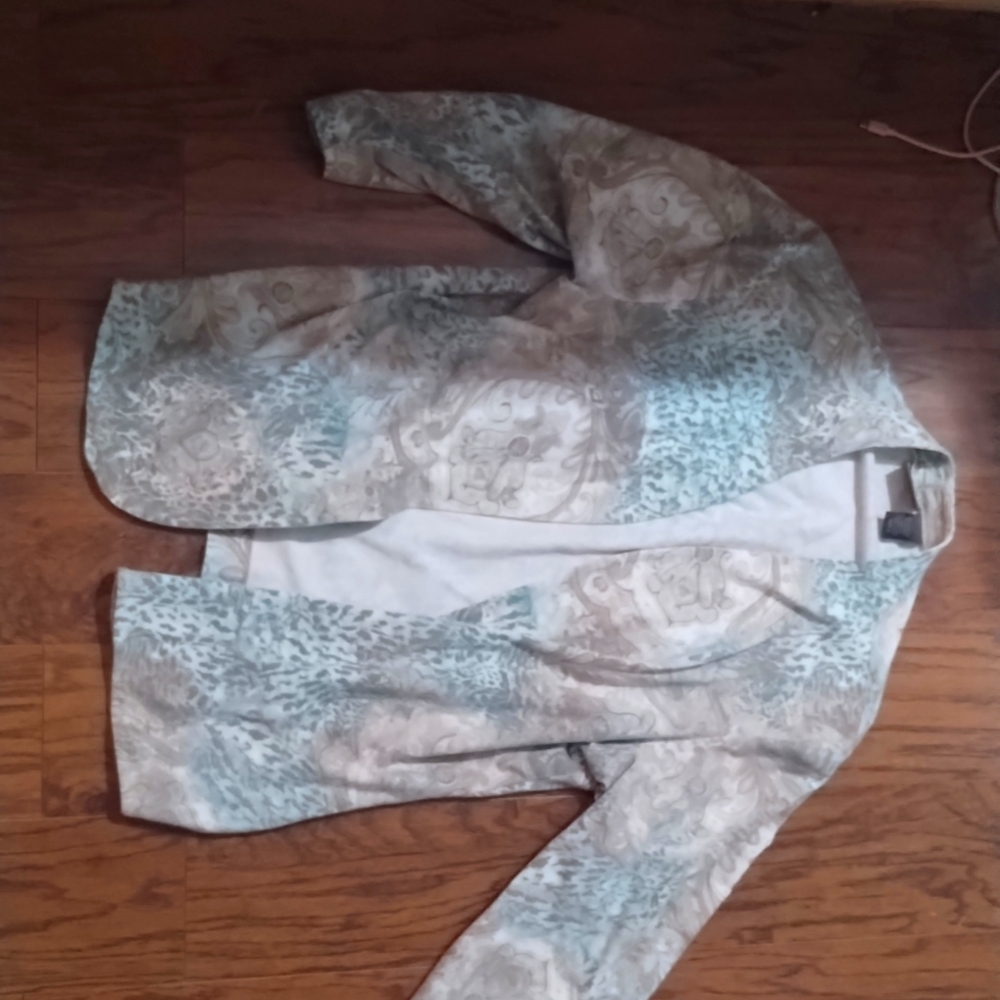 Tank top and jacket set size 2 top size 3 jacket